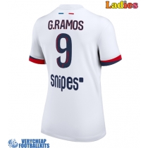 Paris Saint-Germain Goncalo Ramos #9 Replica Away Shirt Ladies 2025-26 Short Sleeve